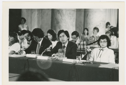 Commission on Wartime Relocation and Internment of Civilians hearings (ddr-densho-346-161)