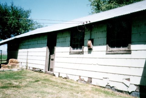 Exterior of barracks (ddr-densho-35-43)