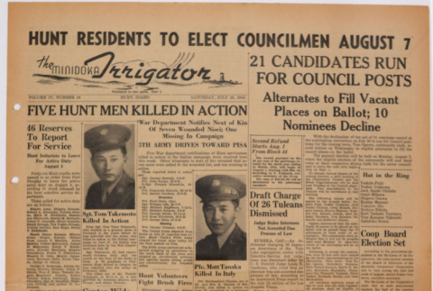 Minidoka Irrigator Vol. V No. 20 (July 14, 1945) (ddr-densho-119-191)