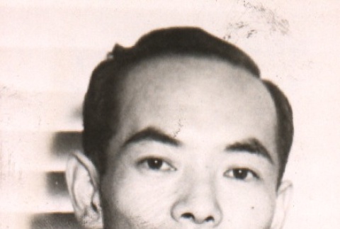 Portrait of Toho Company's U.S. manager, Takahiro Mizuta (ddr-njpa-4-761)
