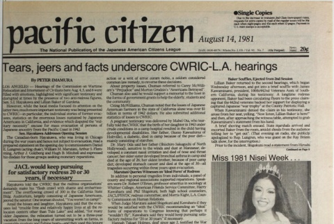 Pacific Citizen, Whole No. 2151, Vol. 93, No. 7 (August 14, 1981) (ddr-pc-53-32)