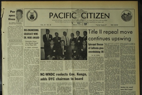 Pacific Citizen, Vol. 69, No. 19 (November 7,1969) (ddr-pc-41-45)