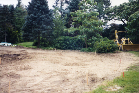 Area cleared for construction of pond (ddr-densho-354-1829)