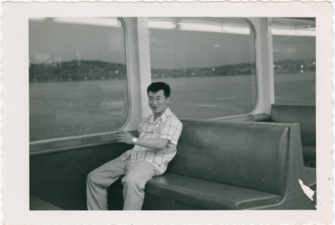 Man on ferry (ddr-densho-430-278)