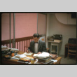 Unidentified man in office (ddr-densho-426-315)