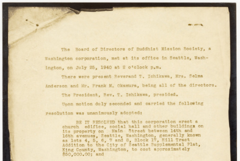 Resolution to build on Main Street (ddr-sbbt-4-22)