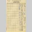 War Relocation Authority form: Stores Record (ddr-densho-155-34)