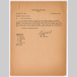 Travel orders for Mitsuye Takemiya to travel to Kumamoto (ddr-densho-550-62)