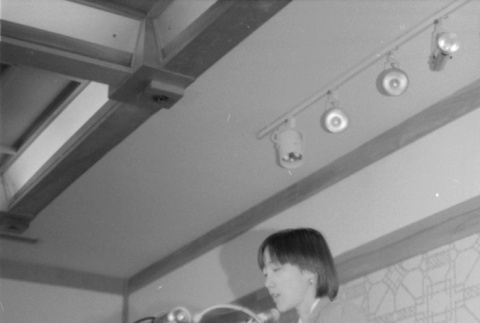 Wilma Chan speaking (ddr-densho-1007-522)