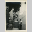Crowd boarding a train at Casa Grande (ddr-densho-37-904)
