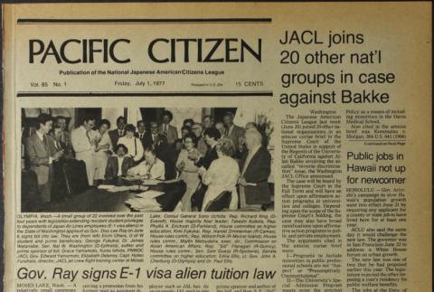 Pacific Citizen, Vol. 85, No. 1 (July 1, 1977) (ddr-pc-49-25)
