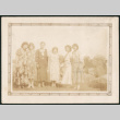 Six women standing outside (ddr-densho-316-178)