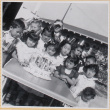 Group of children with birthday cake (ddr-densho-522-330)