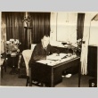 Clark Kerr seated at his desk (ddr-njpa-1-733)