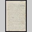 Letter from Tom Yamamoto to Ma & Pa Waegell, November 28, 1942 (ddr-csujad-55-56)