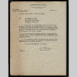 Letter from the Department of the Army to William I. Sakai, April 13, 1953 (ddr-csujad-55-173)
