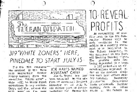 Tulean Dispatch Vol. II No. 8 (July 11, 1942) (ddr-densho-65-320)
