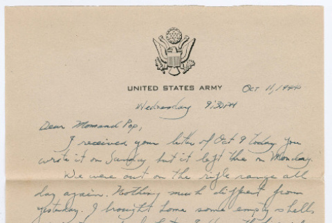 Letter from Tadashi Ishida to Mr. & Mrs. Y Ishida (ddr-densho-535-37)