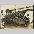 Japanese Boy Scouts posing for a photo on board a ship (ddr-njpa-13-1193)
