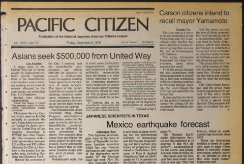 Pacific Citizen Vol. 87 No. 2022 (December 8, 1978) (ddr-pc-50-49)