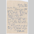 Letter from R. Reuter to Mr. Takeda (ddr-densho-501-205)