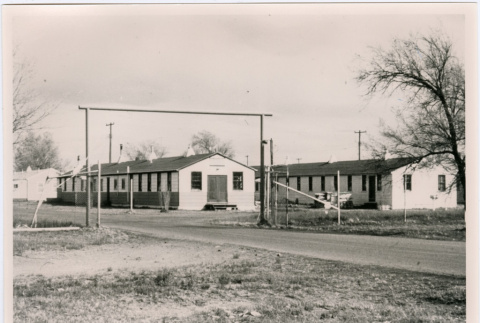 Added entrance to Military Police office at Tule Lake (ddr-densho-345-122)