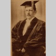 Patrick Hurley in graduation cap and gown (ddr-njpa-1-701)