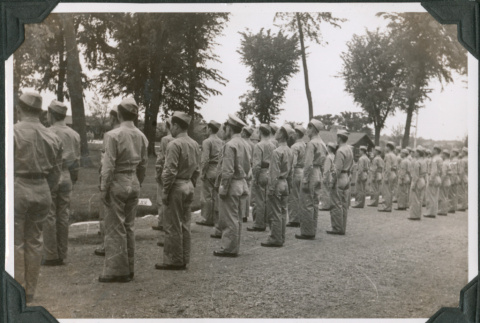 Rows of men standing in formation (ddr-ajah-2-479)