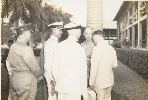 Frank Knox with naval leaders (ddr-njpa-1-772)