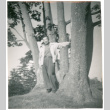 Man by tree (ddr-densho-430-55)