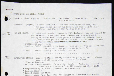 Story Line and Verbal Thread (ddr-densho-1007-1397)