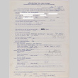 Employment application (ddr-densho-424-460)