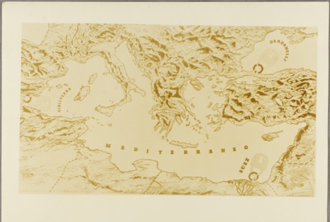 A map of the Mediterranean Sea (ddr-njpa-13-816)