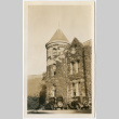Photo of building with cars (ddr-densho-341-2)
