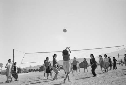 Volleyball game (ddr-densho-93-51)