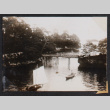 Bridge with rowboat and sailboat (ddr-densho-468-410)