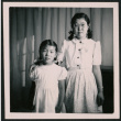 Young Japanese American woman and girl with pigtails (ddr-densho-362-35)
