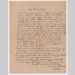 Letter to Bill Iino from Jany Lore (ddr-densho-368-749)