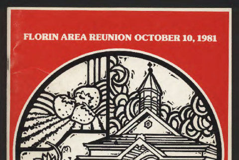 Florin area reunion October 10, 1981: pre-evacuation Japanese community reunion, Florin, Elk Grove, Mayhew, Perkins, Taishoku, Brighton (ddr-csujad-55-2688)