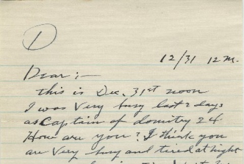 Letter from Issei man (December 31, 1941) (ddr-densho-140-40)