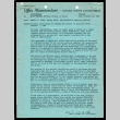 Memo from Howard L. Adams, Acting Chief, Administrative Services Division, to Robert F. Martin, Medical Officer in Charge, November 16, 1944 (ddr-csujad-55-1486)