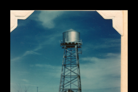 Water tower at Crystal City Department of Justice Internment Camp (ddr-csujad-55-1504)