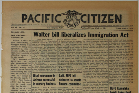 Pacific Citizen, Vol. 48, No. 14 (April 3, 1959) (ddr-pc-31-14)