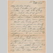 Letter from Alvin Uchiyama to Kathleen Koga Uchiyama (ddr-densho-406-164)