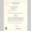Memorandum from Leon C. High, Principal, Manzanar High School, to Harry Bentley Wells, August 5, 1942 (ddr-csujad-48-66)