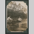 Two women in a row boat (ddr-densho-471-93)
