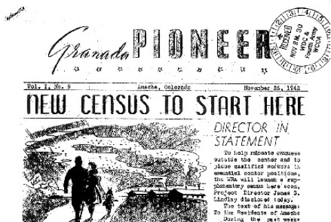 Granada Pioneer Vol. I No. 9 (November 26, 1942) (ddr-densho-147-9)