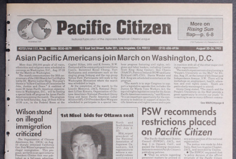 Pacific Citizen, Vol. 117, No. 5 (August 20-26, 1993) (ddr-pc-65-30)
