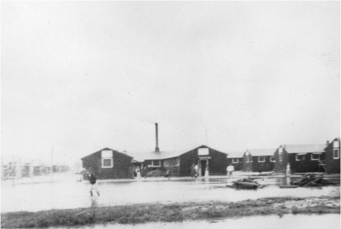 Flooded conditions in camp (ddr-densho-167-38)