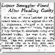 Liquor Smuggler Fined After Pleading Guilty (October 18, 1929) (ddr-densho-56-412)